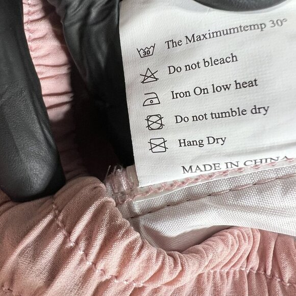 Bakyarder NWT Womens M Parachute Y2K Pants Baggy Pink Joggers Gorpcore Hip Hop - Picture 16 of 16